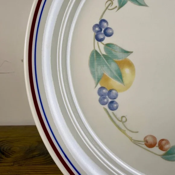 Corelle by Corning Dinner Plates – Country Cottage Fruit – Set of 4 - Picture 7 of 16